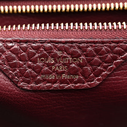 Louis Vuitton Ostrich Lizard Majestueux Tote MM Bordeaux 6 of 14