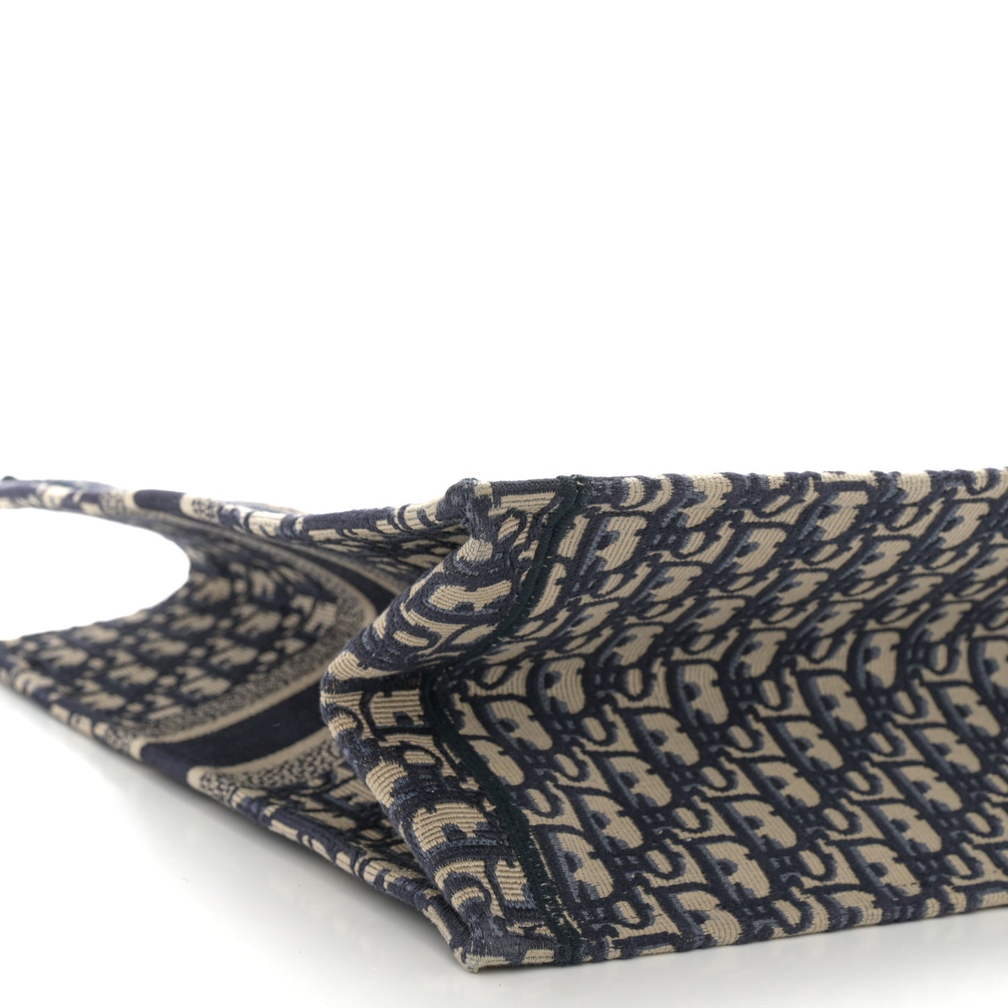 Oblique Large Book Tote Blue Multicolor