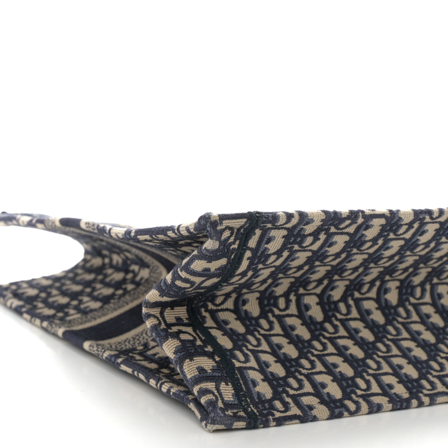 Christian Dior Oblique Large Book Tote Blue Multicolor 9 of 12