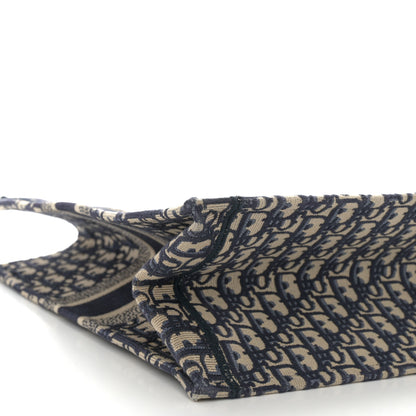 Christian Dior Oblique Large Book Tote Blue Multicolor 9 of 12