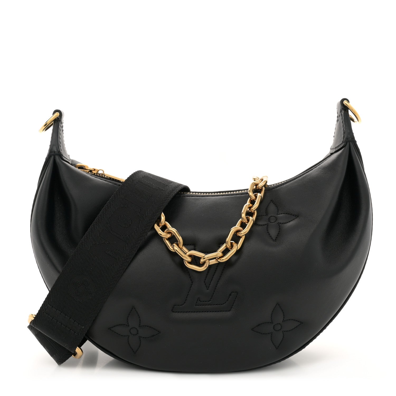 Louis Vuitton Calfskin Bubblegram Over The Moon Black 1 of 11
