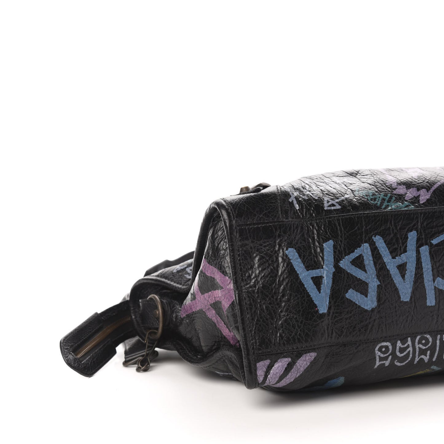 Agneau Graffiti All Over Classic Hardware City Black Multicolor