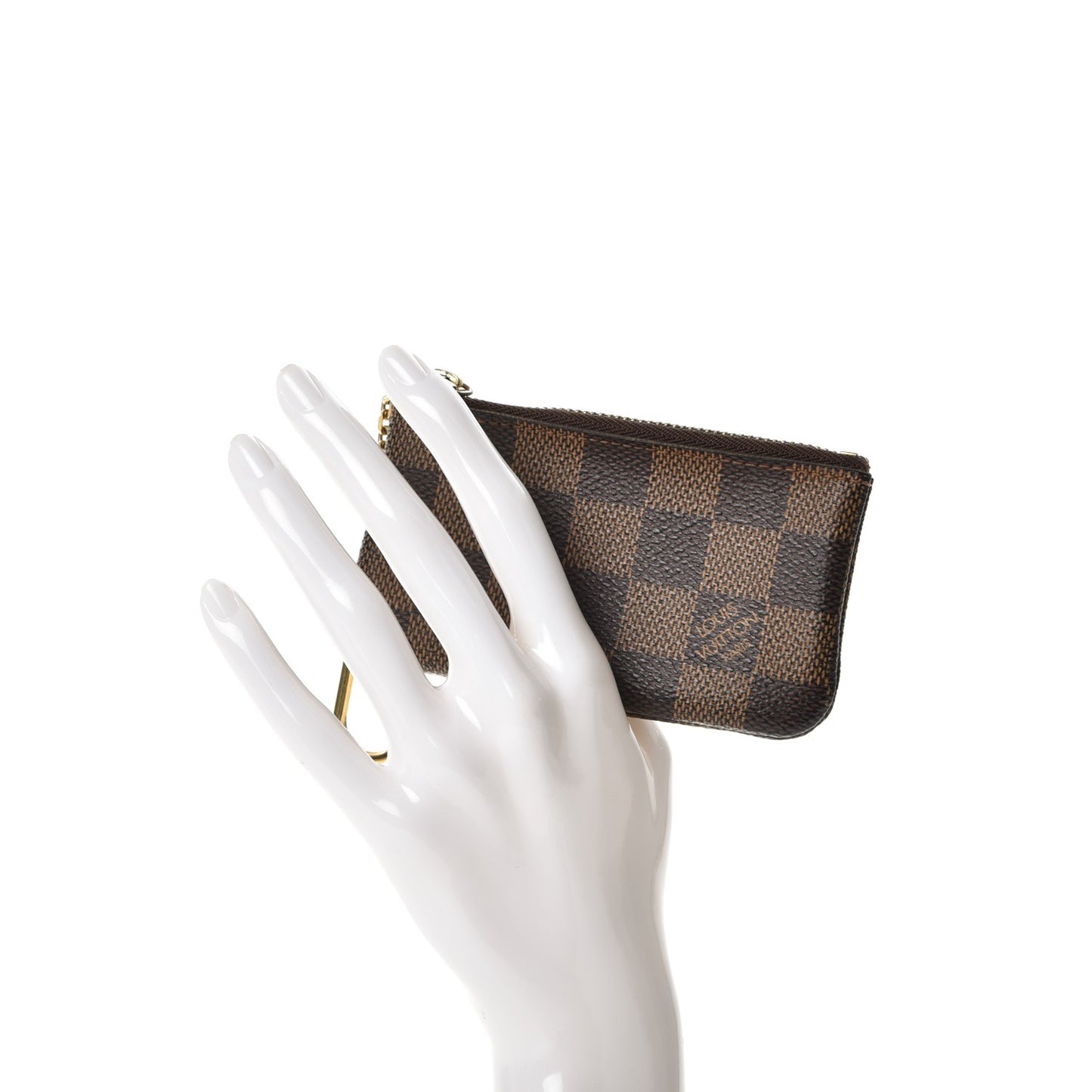 Damier Ebene Key Pouch
