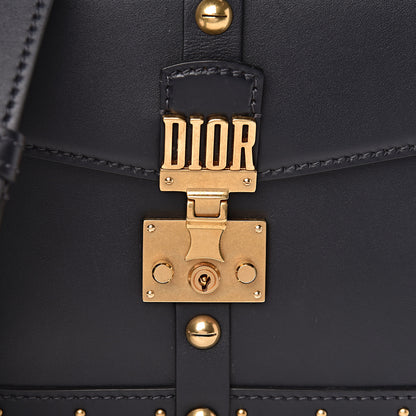 Christian Dior Calfskin Studded Square Dioraddict Flap Black 9 of 9