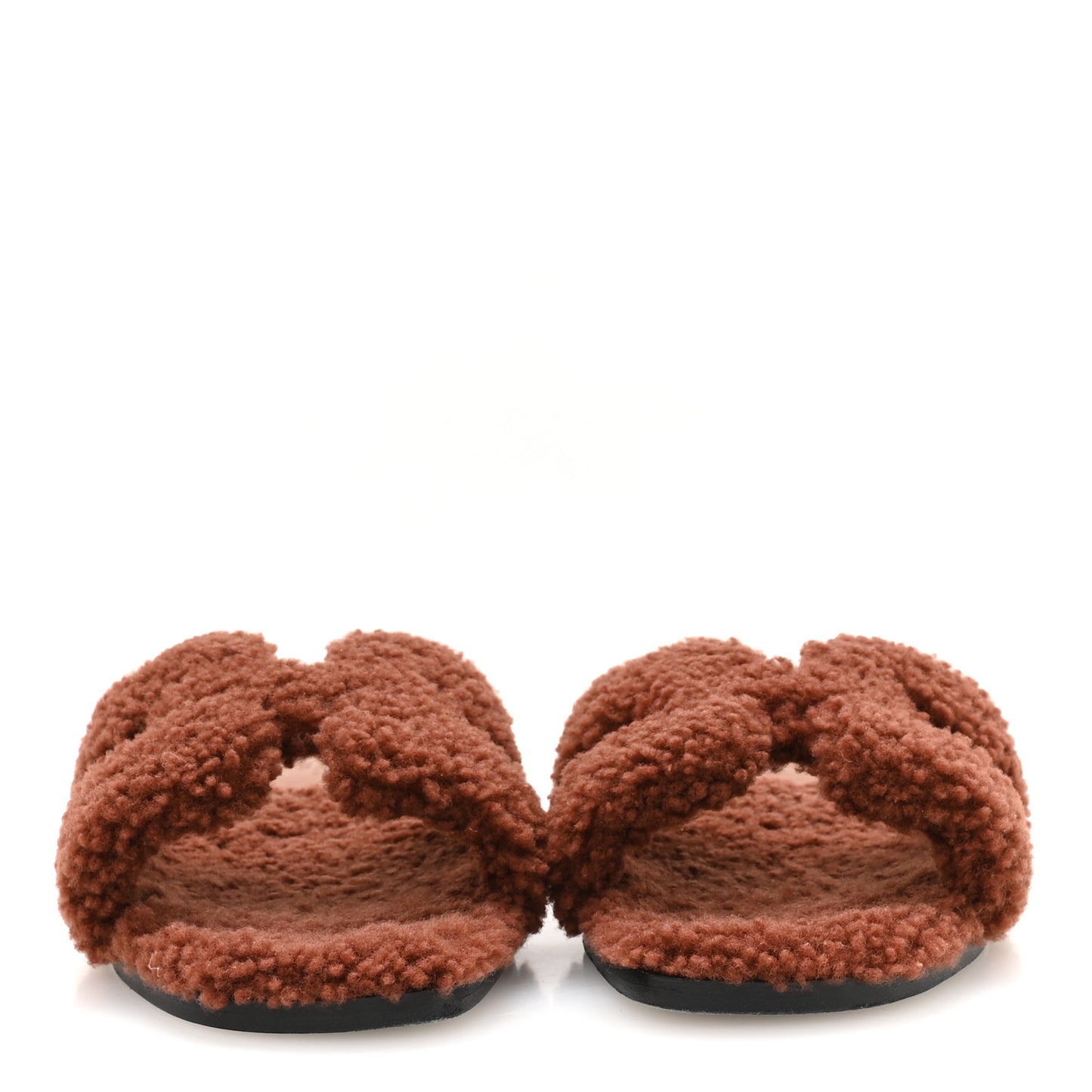 Woolskin Oran Sandals 36 Cognac