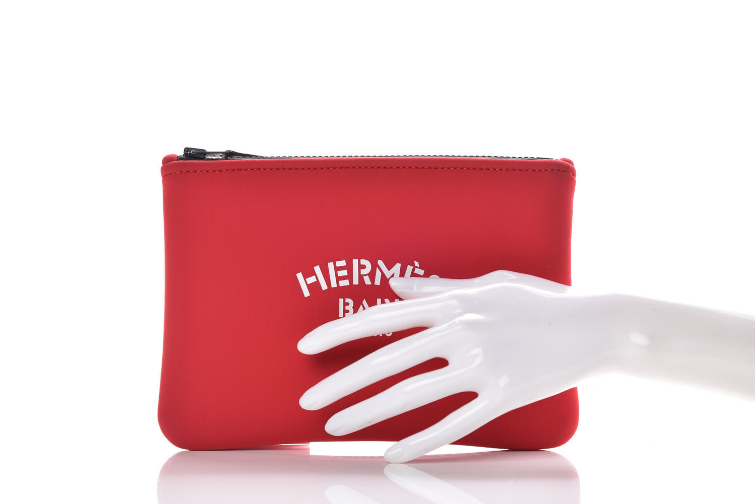Hermes Neoprene Neobain Small Case Rouge 2 of 8