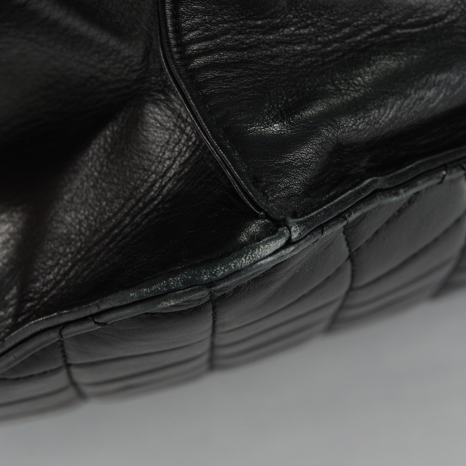 Chanel Lambskin Quilted Briefcase Laptop Bag Black 10 of 12