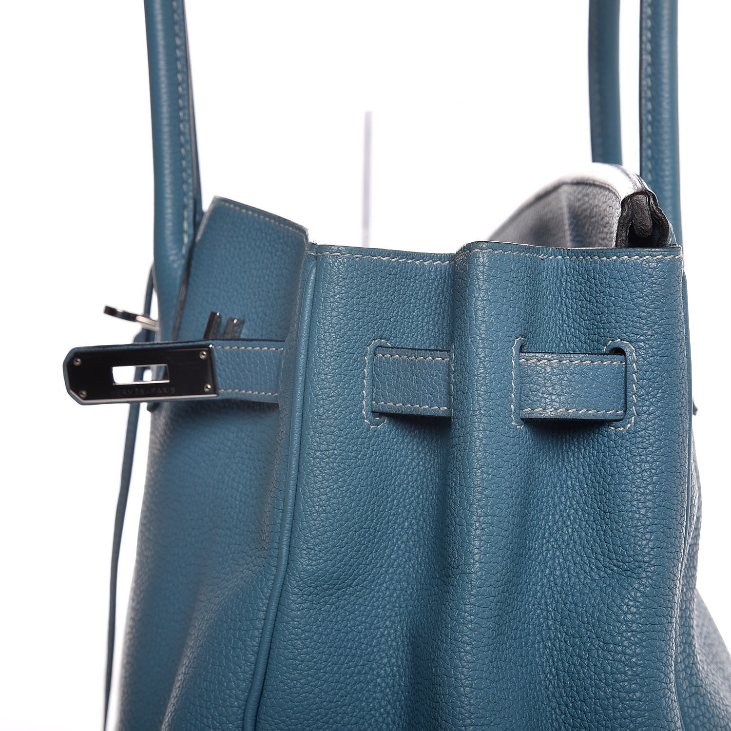 Hermes Togo Birkin 35 Blue Jean 13 of 37