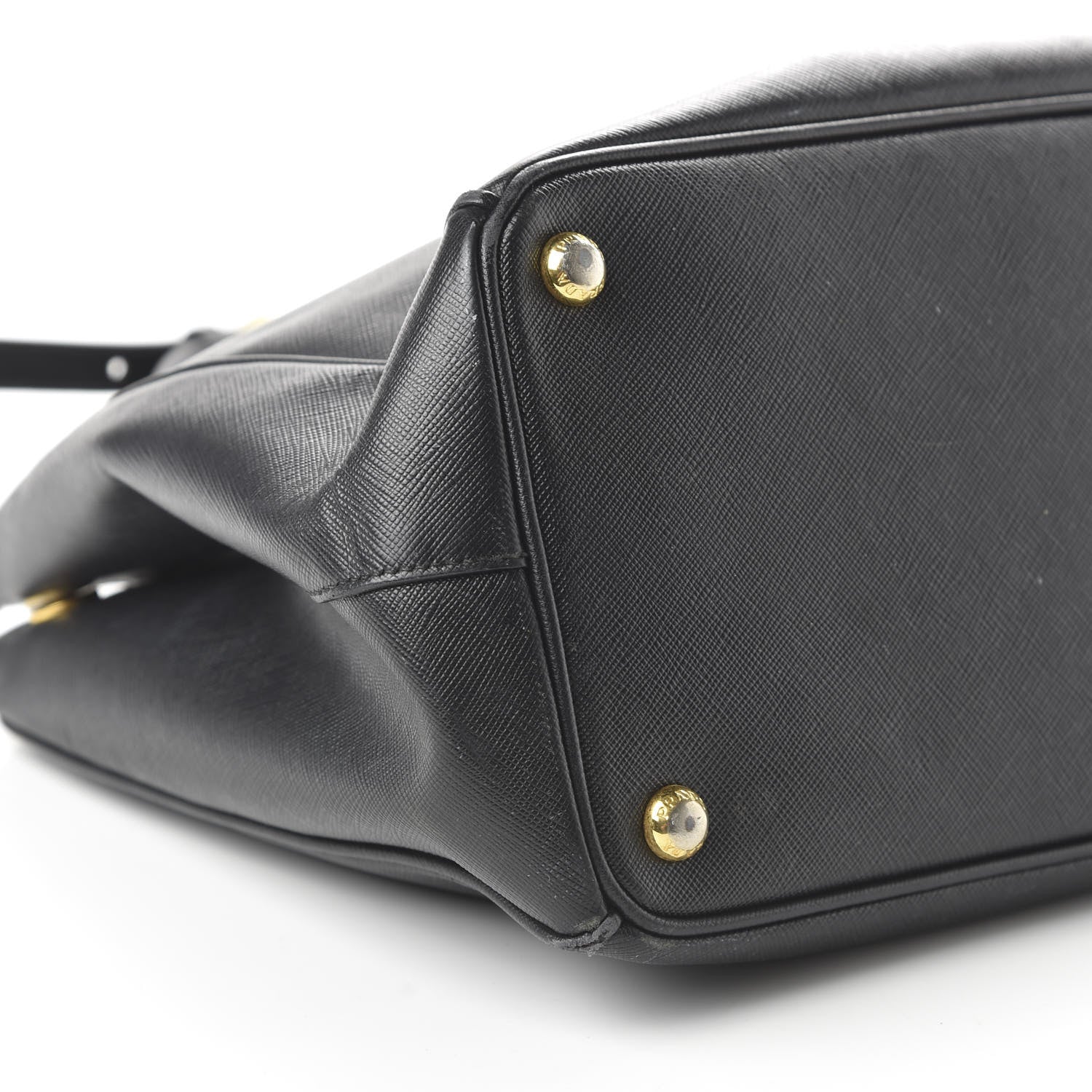 Prada Saffiano Medium Galleria Double Zip Tote Black 7 of 17