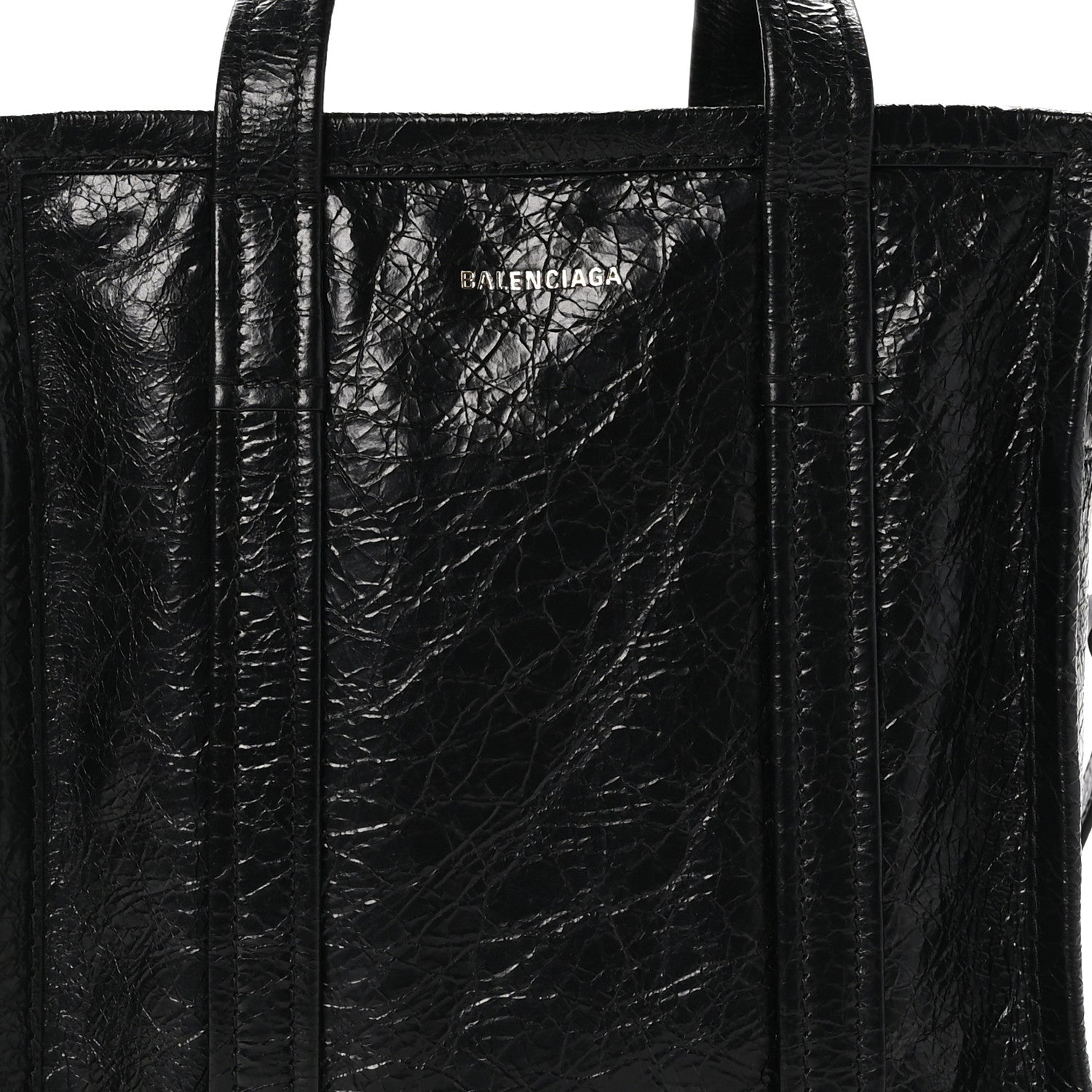 Balenciaga Agneau XS Bazar Shopper Tote Black 8 of 10