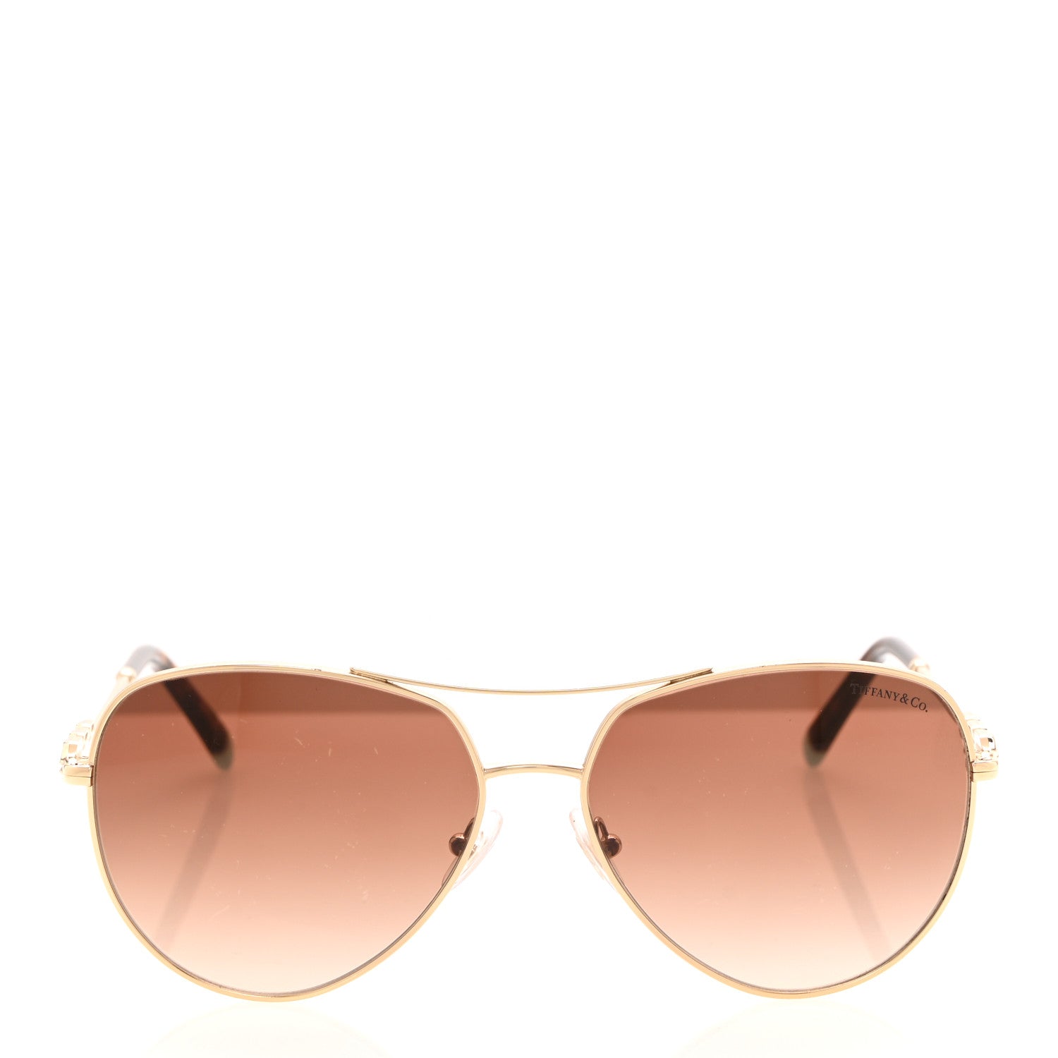 Tiffany Crystal TF3083B Sunglasses Gold 2 of 10