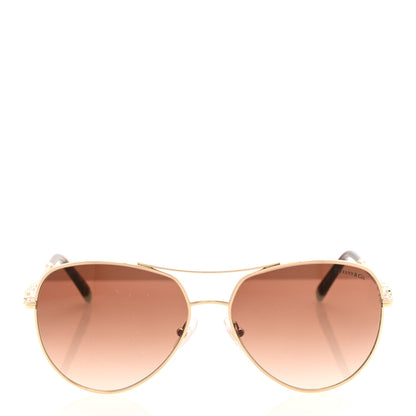 Tiffany Crystal TF3083B Sunglasses Gold 2 of 10