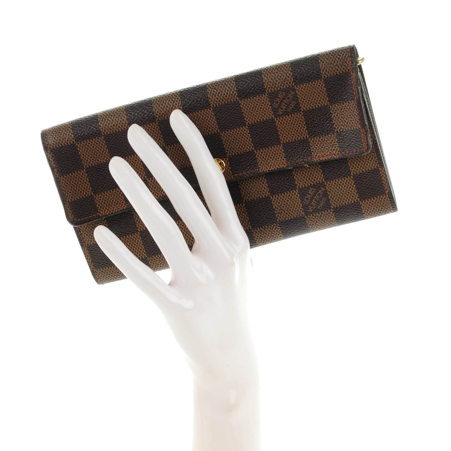 Damier Ebene Sarah Wallet
