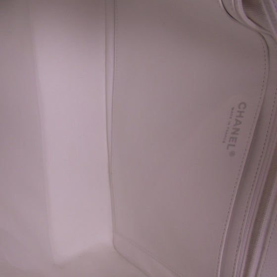 Chanel Caviar JUMBO Classic Flap White 6 of 11