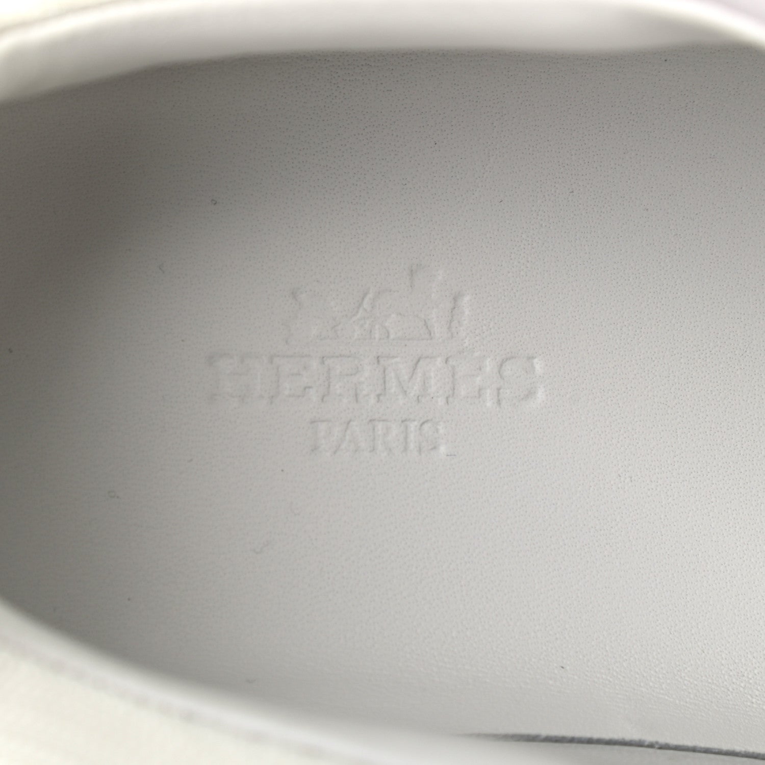 Hermes Technical Canvas Suede Bouncing Sneakers 37 White Multicolor 7 of 8