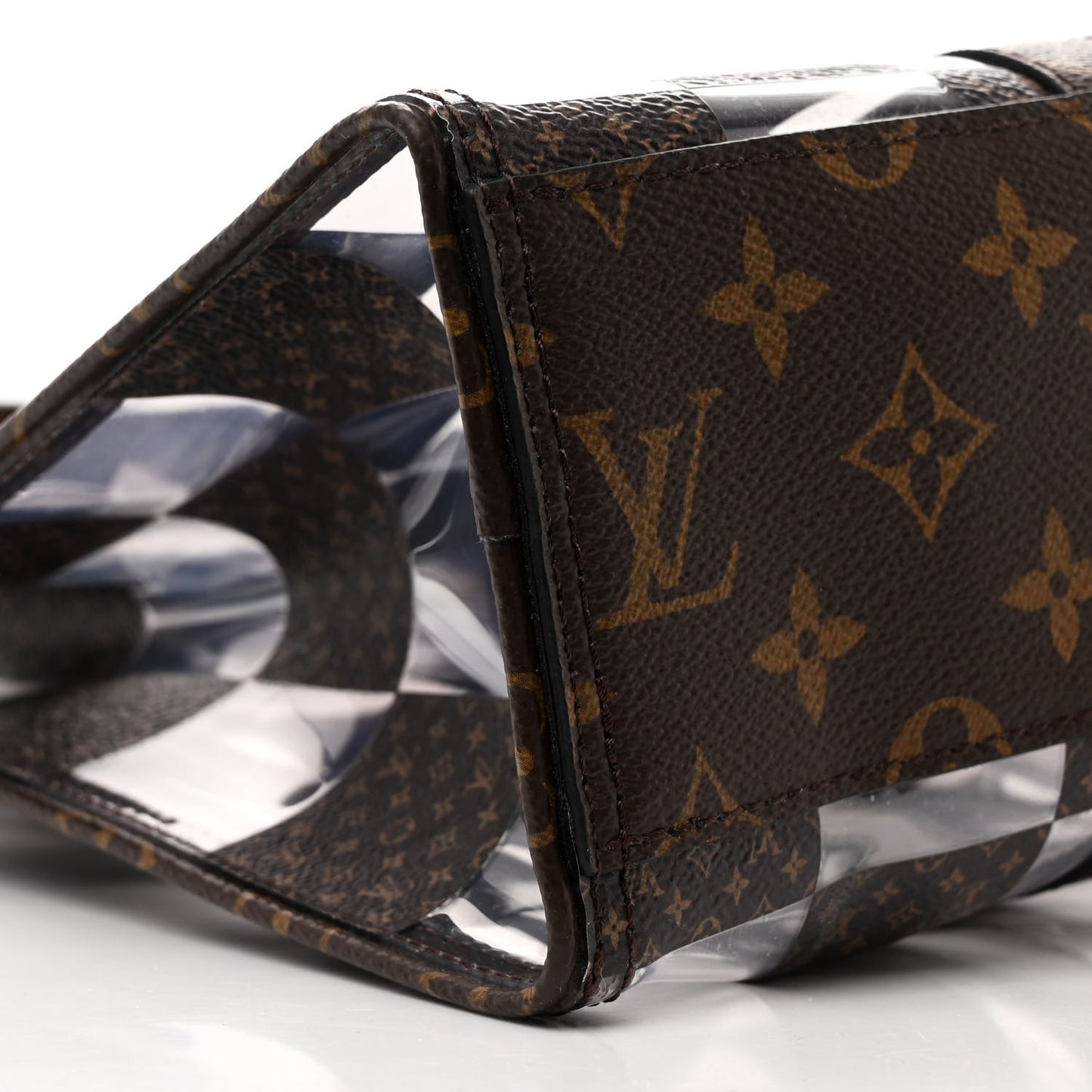 PVC Monogram Chess Sac Plat