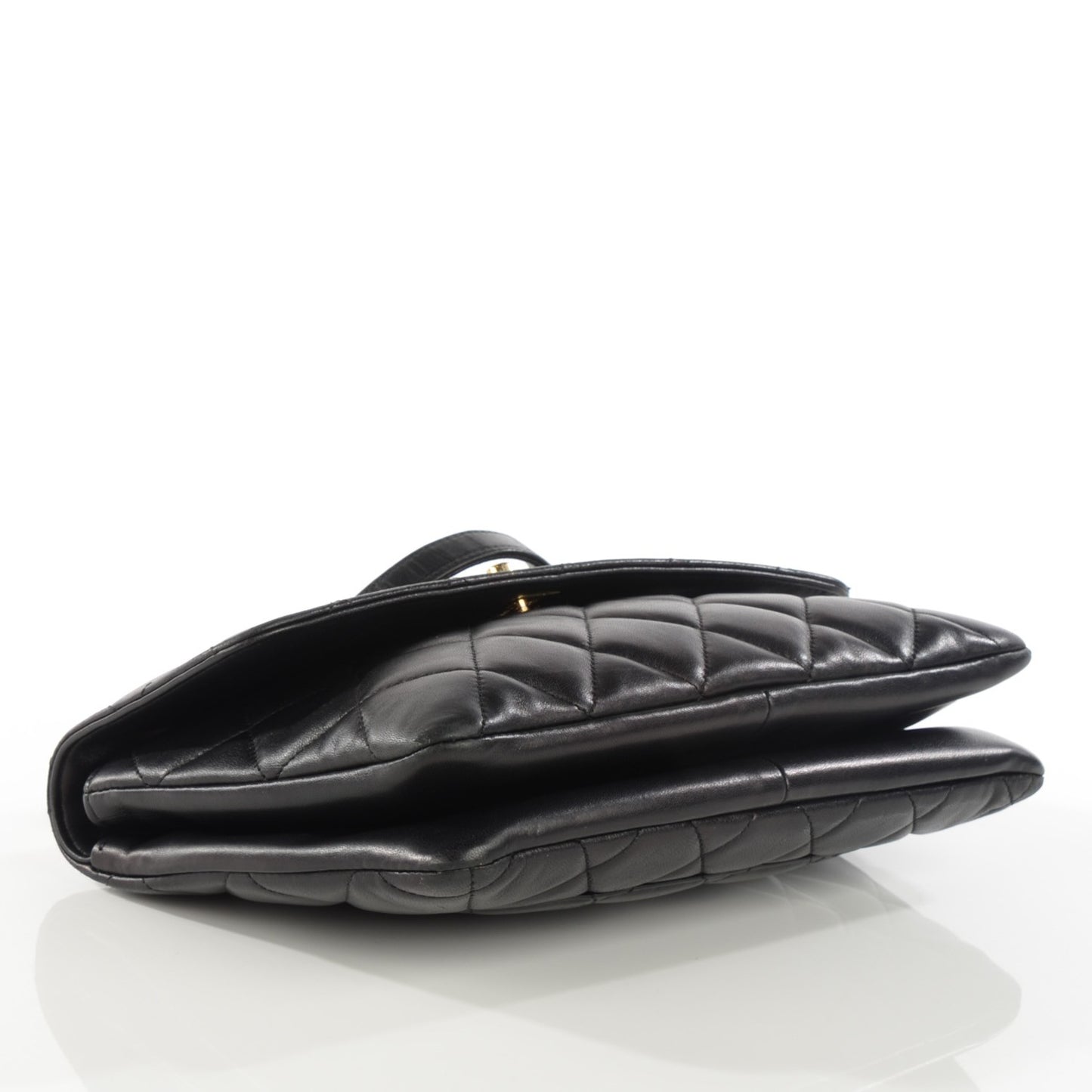 Lambskin Quilted Trendy CC Flap Black