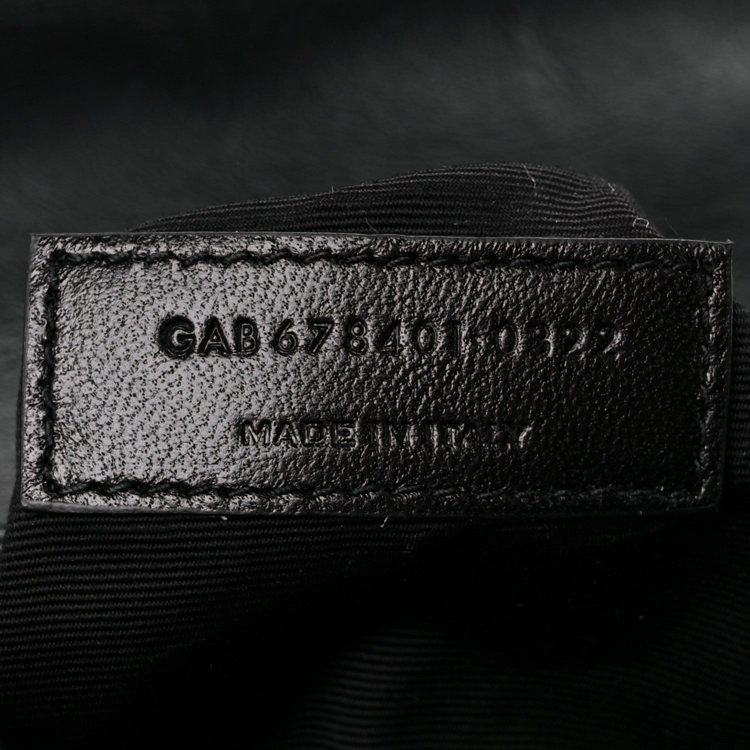 Saint Laurent Calfskin Y Quilted Monogram Monochrome Toy Loulou Crossbody Bag Black 8 of 12