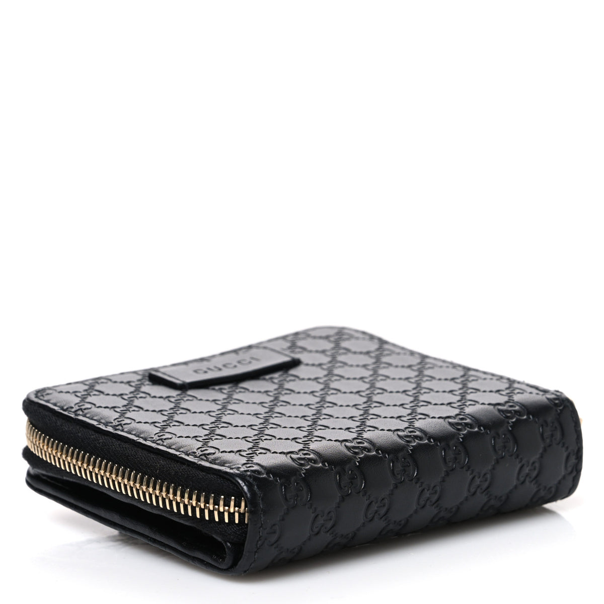 Microguccissima Compact Wallet Black