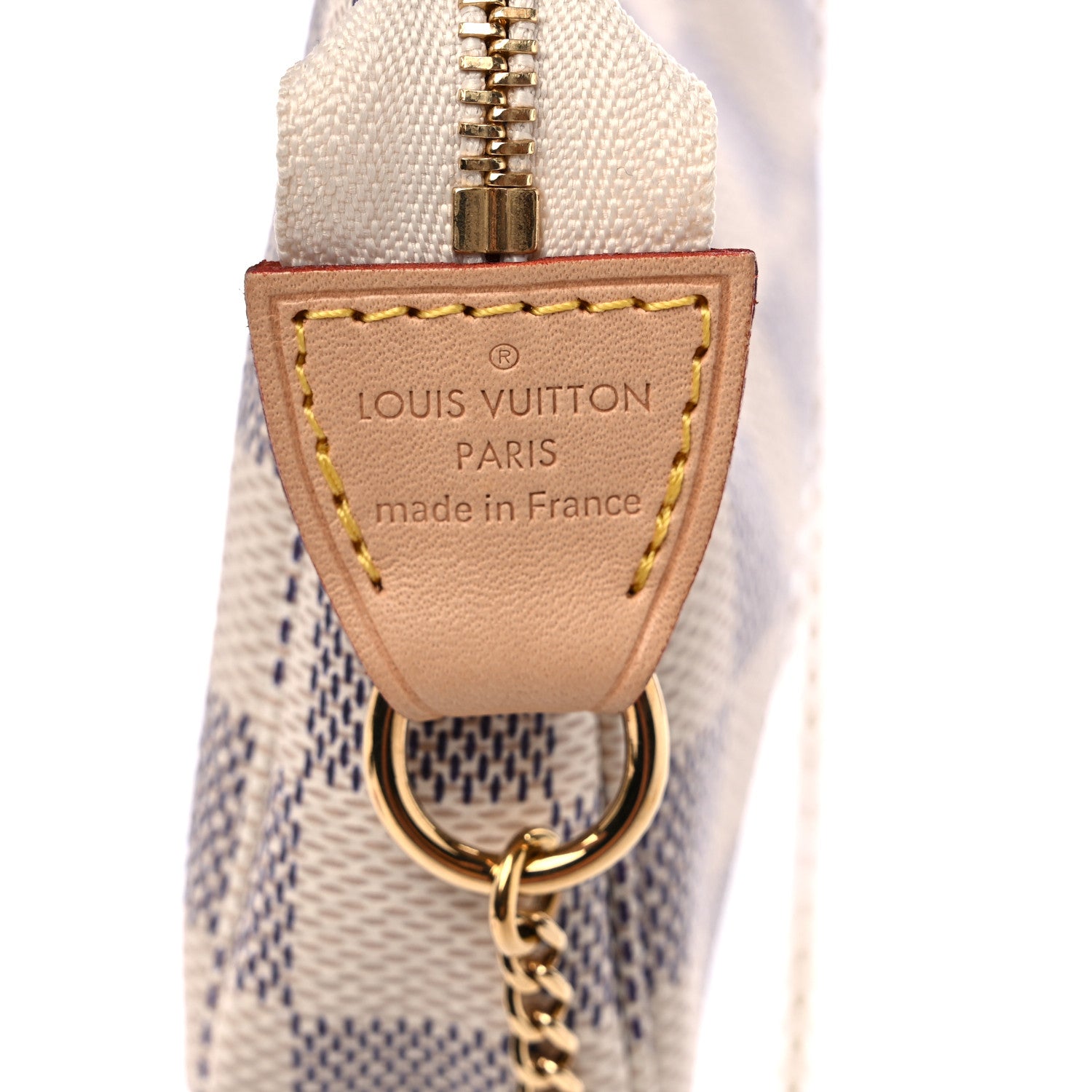 Louis Vuitton Damier Azur Mini Pochette Accessories 6 of 11