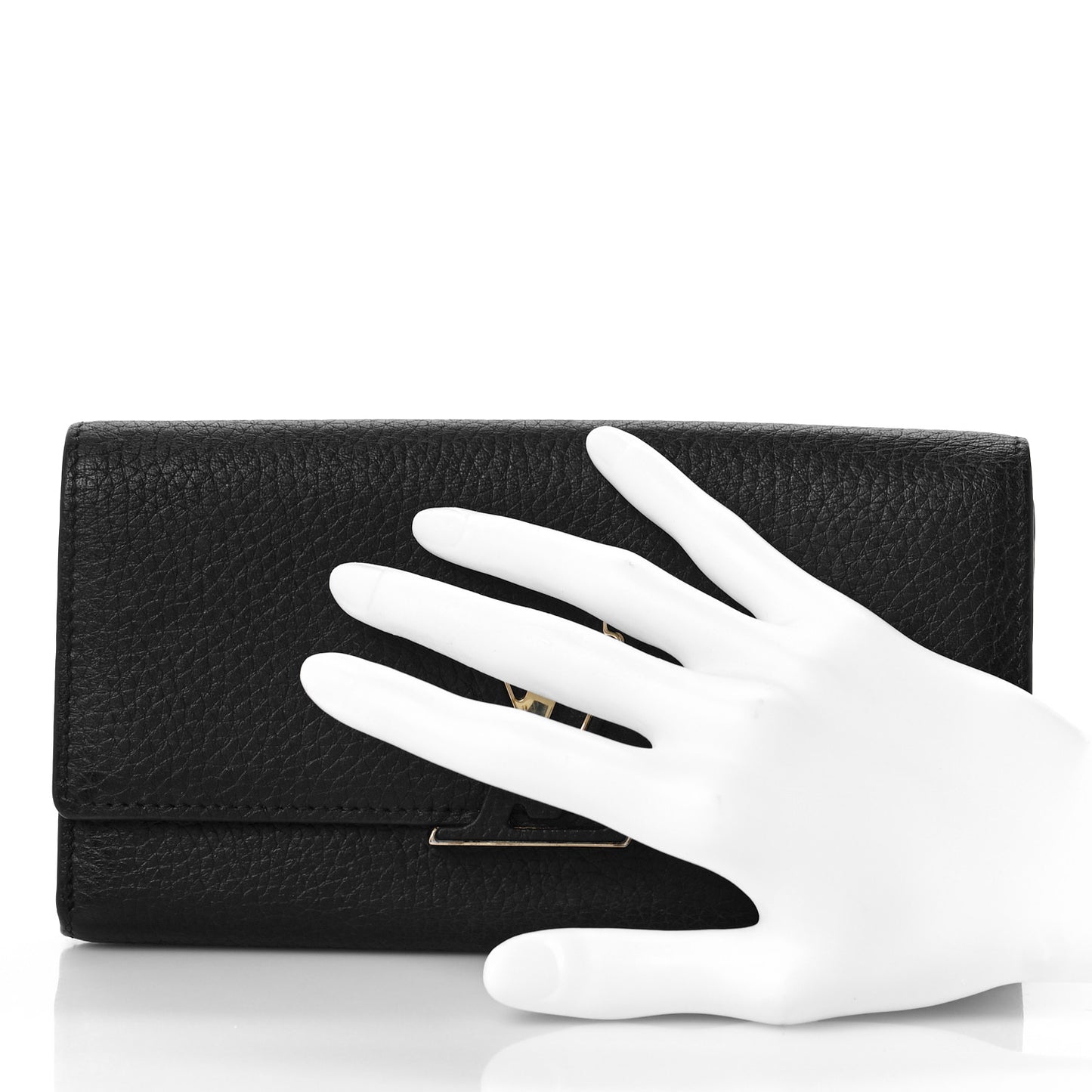 Taurillon Capucines Wallet Black