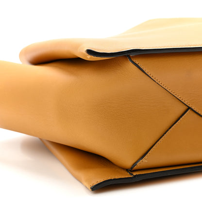 Celine Supple Natural Calfskin Medium Tri-Fold Bag Ocre 9 of 13