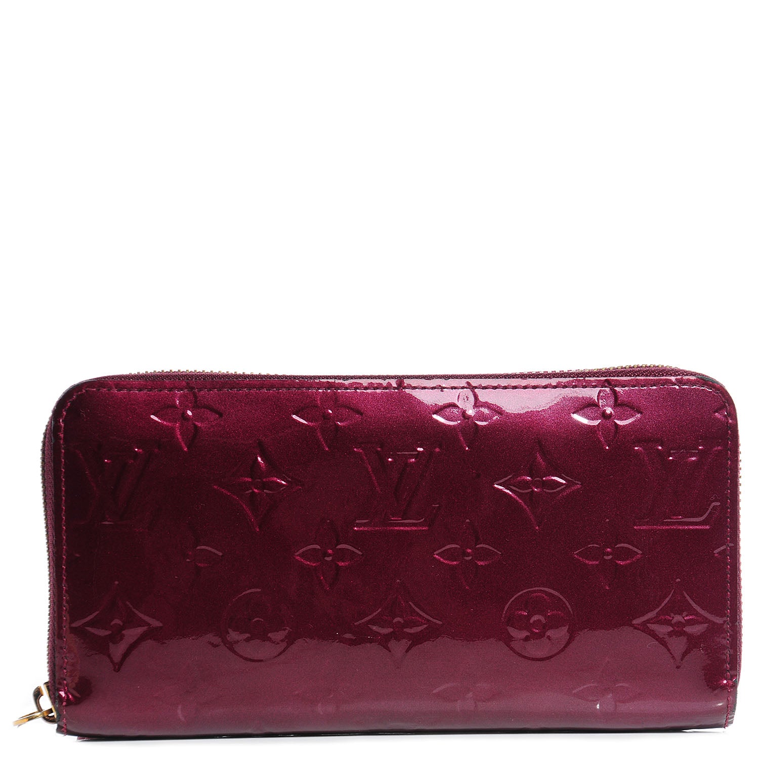 Louis Vuitton Vernis Zippy Wallet Rouge Fauviste 1 of 8