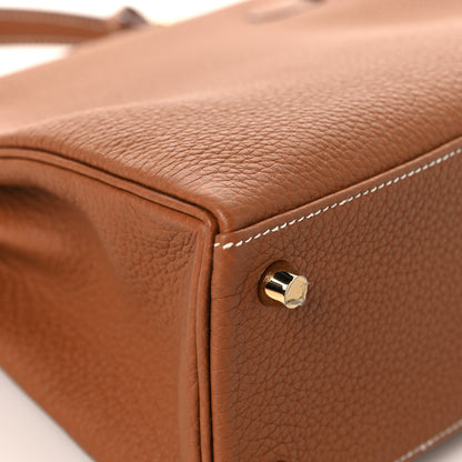 Hermes Togo Kelly Retourne 25 Gold 11 of 13