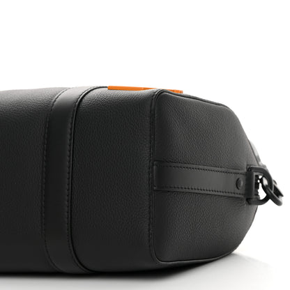 Louis Vuitton Calfskin Damier Distorted City Keepall Black 10 of 10