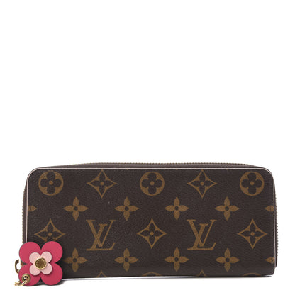 Louis Vuitton Monogram Blooming Flowers Clemence Wallet 1 of 8