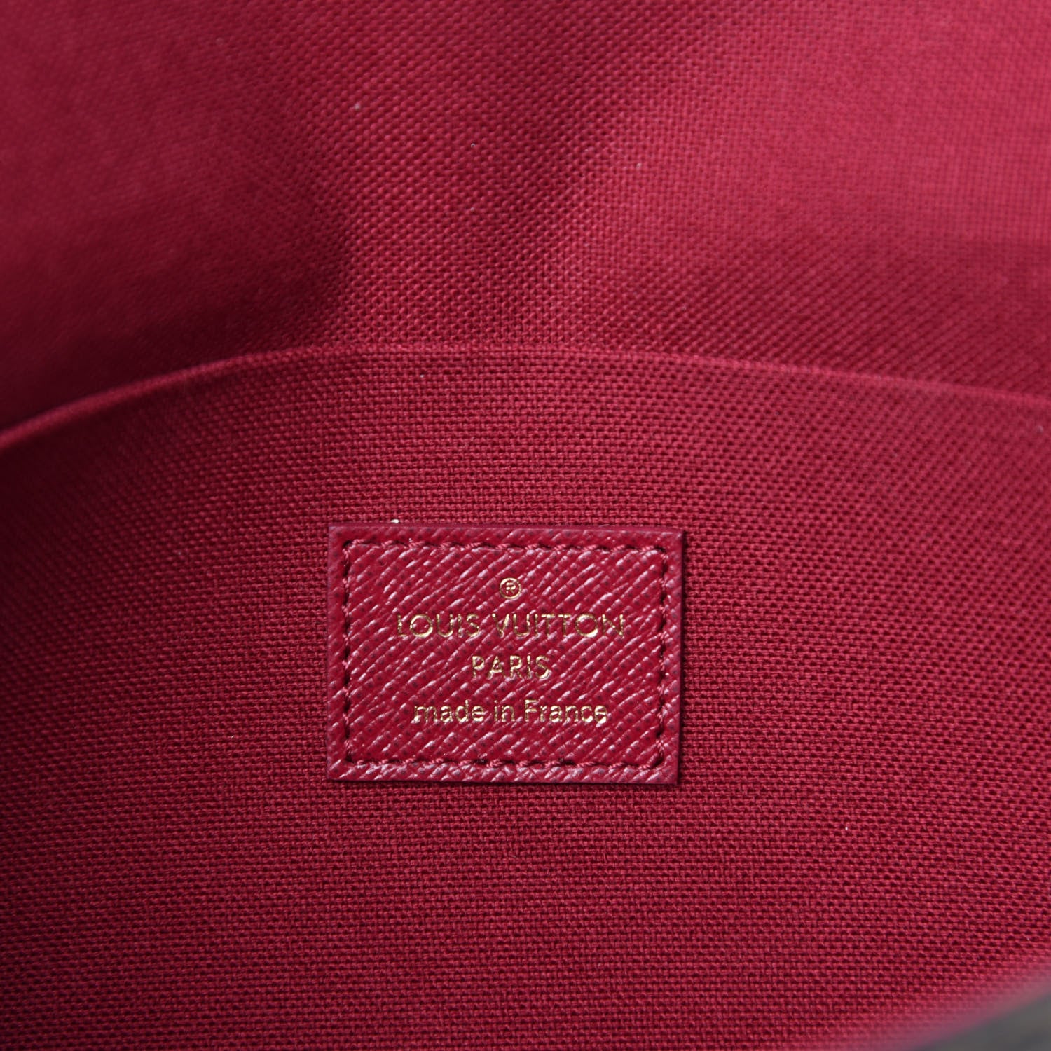 Louis Vuitton Monogram Pochette Felicie Chain Wallet Fuchsia 9 of 12