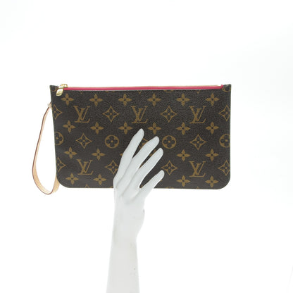 Louis Vuitton Monogram Neverfull MM GM Pochette Pivoine 2 of 6