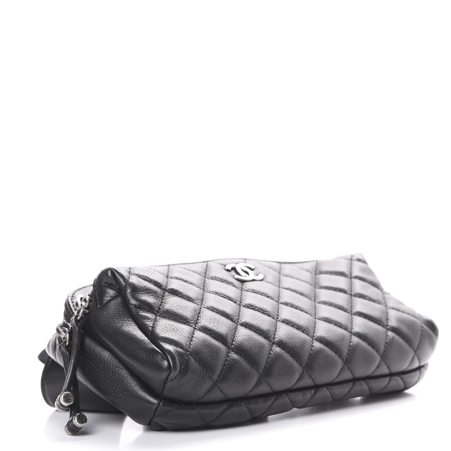 Chanel Calfskin Quilted Waist Bag Black 3 of 9