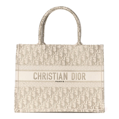 Christian Dior Oblique Medium Book Tote Gold Multicolor 1 of 11
