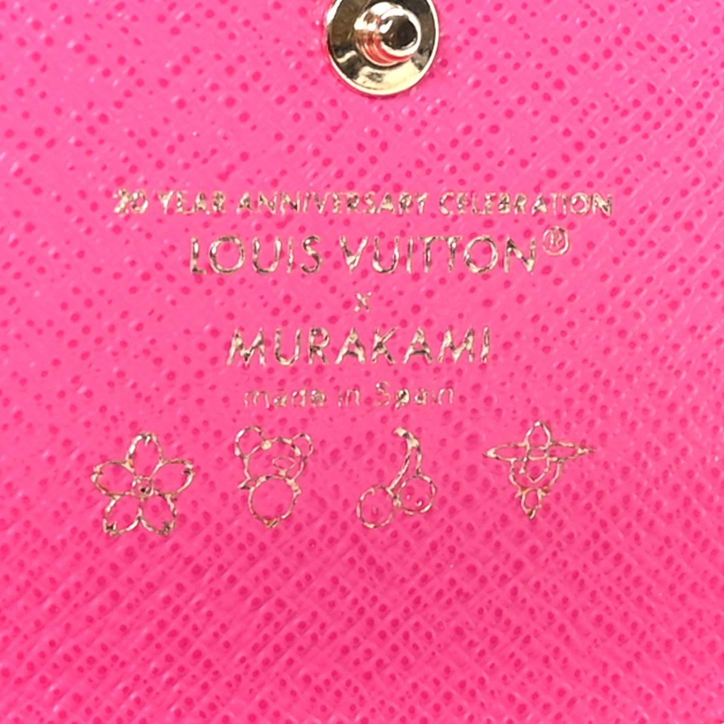 LV X TM Monogram Multicolor Rosalie Coin Purse White Kawaii Pink