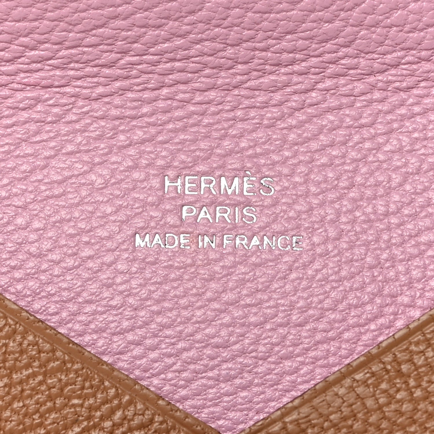 Hermes Chevre Mysore Verso Calvi Duo Card Case Quebracho Mauve Sylvestre 6 of 8
