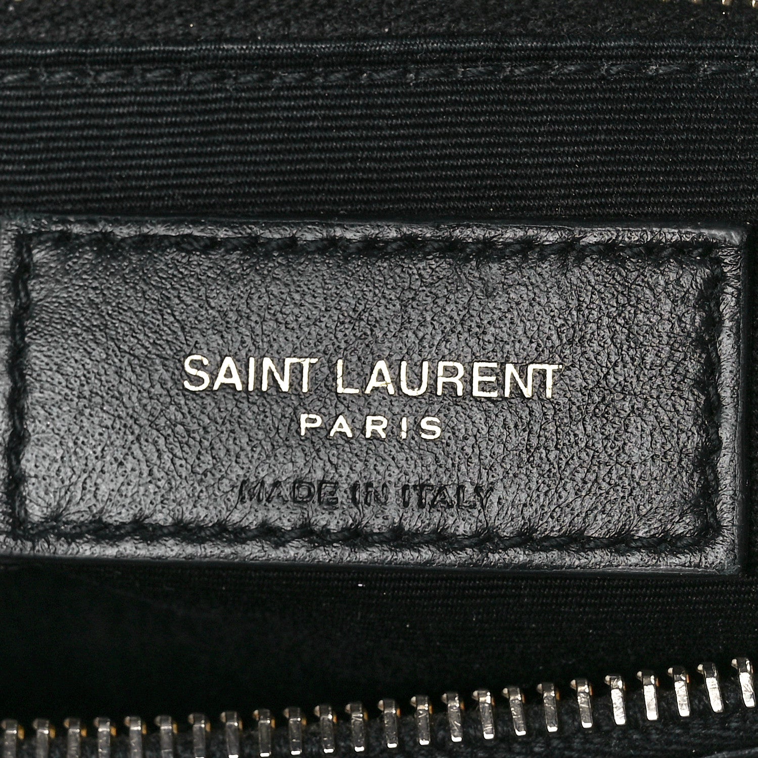 Saint Laurent Calfskin Y Quilted Monogram Medium Loulou Chain Satchel Black 7 of 12