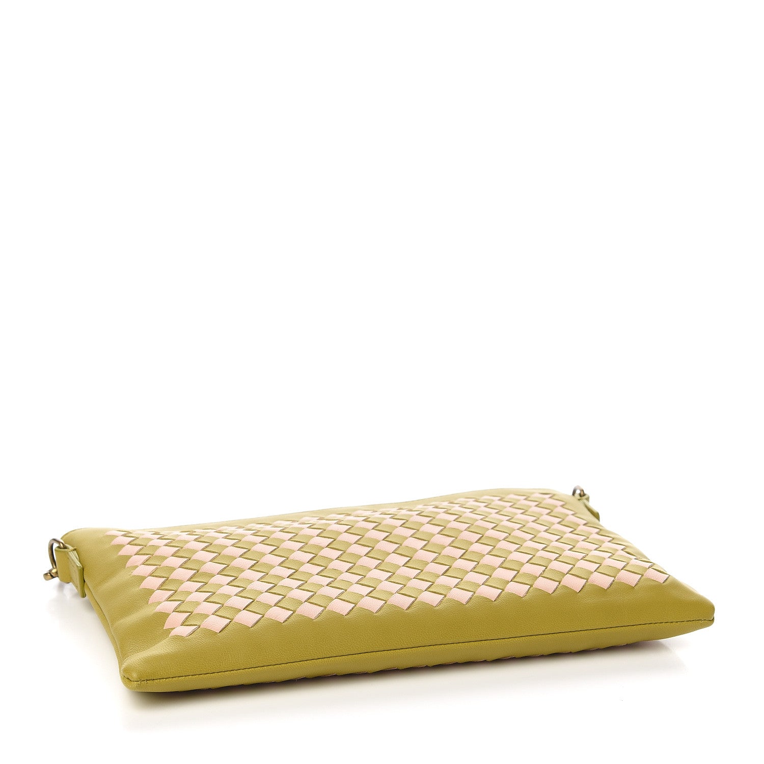 Bottega Veneta Nappa Intrecciato Wallet Chain Chamomile 4 of 9