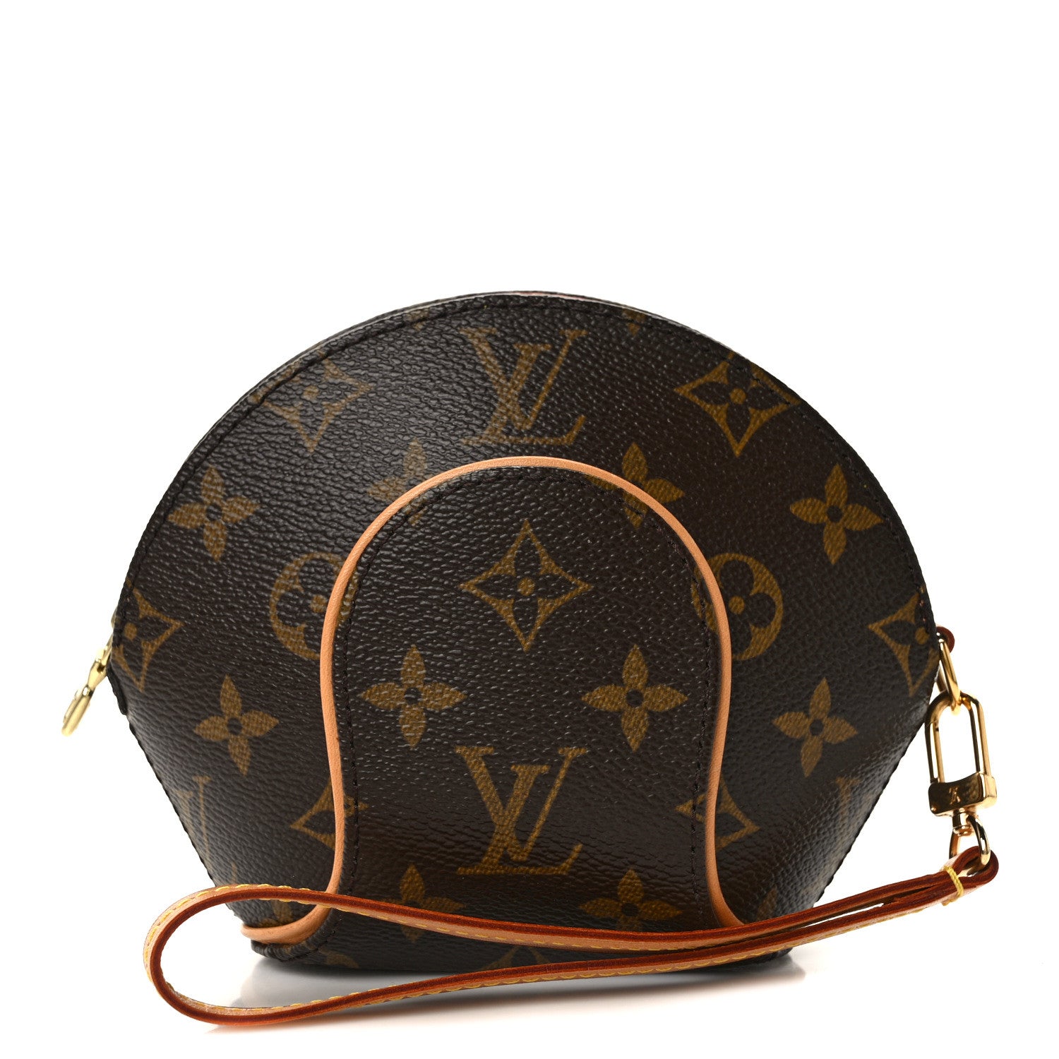 Louis Vuitton Monogram Mini Ellipse Wristlet Clutch 1 of 11