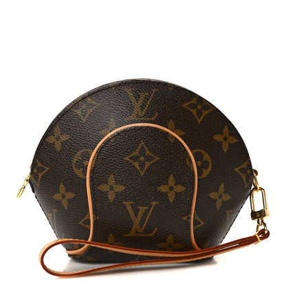 Louis Vuitton Monogram Mini Ellipse Wristlet Clutch 1 of 11