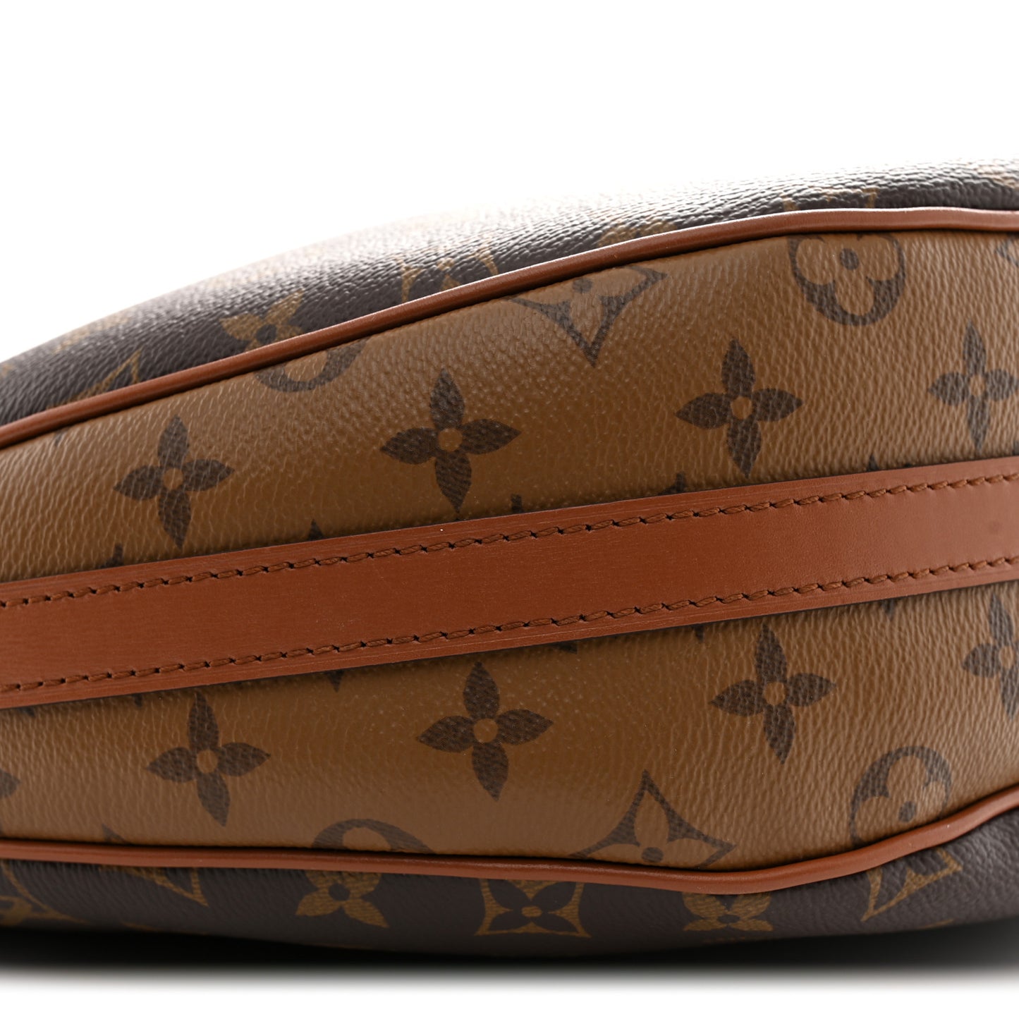 Reverse Monogram Loop Hobo
