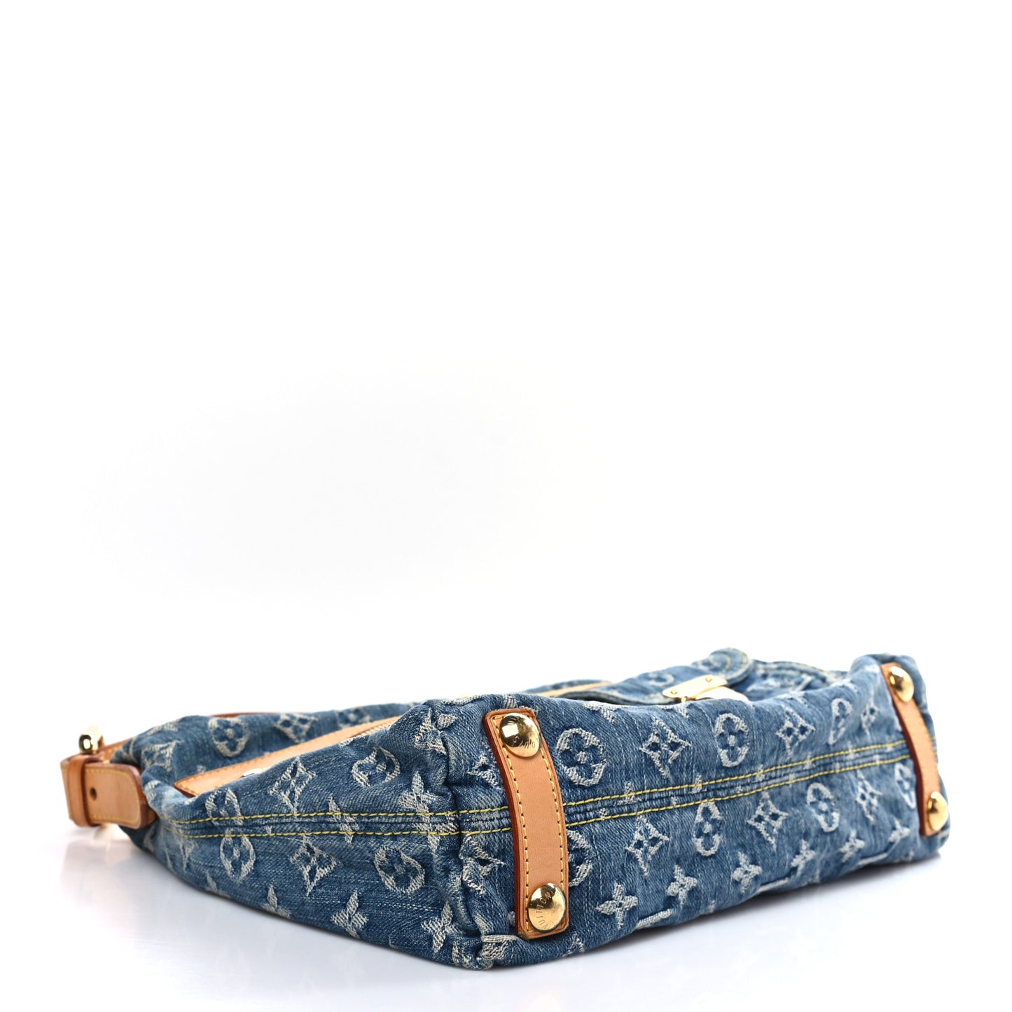 Monogram Denim Baggy PM Blue
