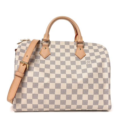 Louis Vuitton Damier Azur Speedy Bandouliere 30 1 of 9
