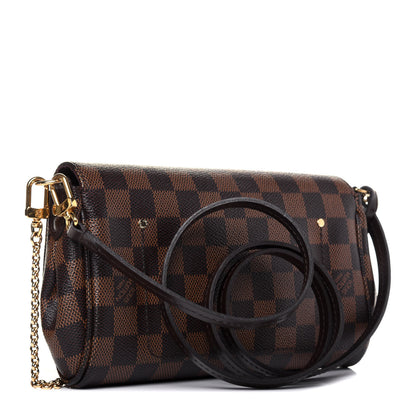 Louis Vuitton Damier Ebene Favorite PM 4 of 17