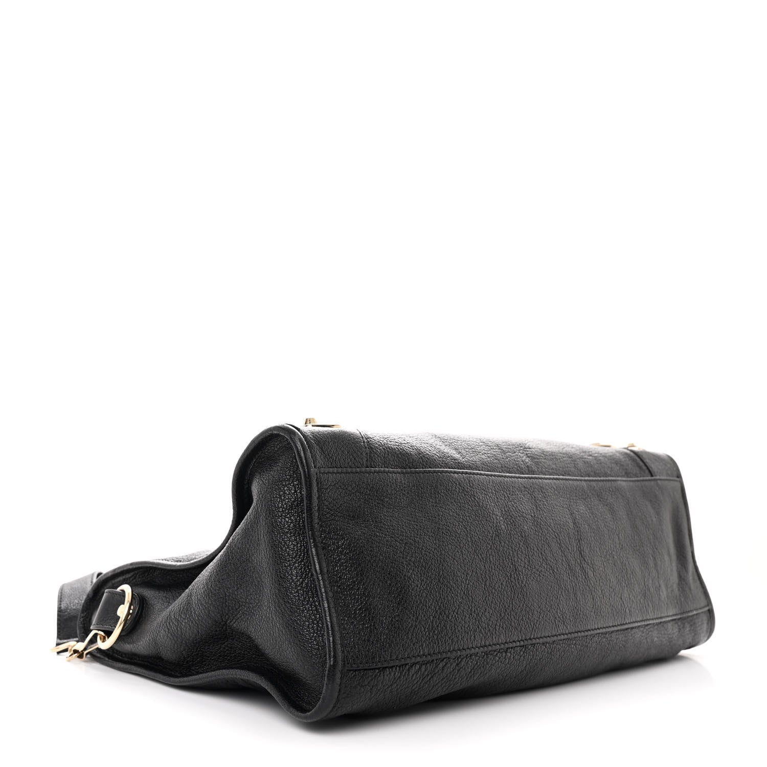 Balenciaga Chevre Gold Metallic Edge Hardware City Black 5 of 11