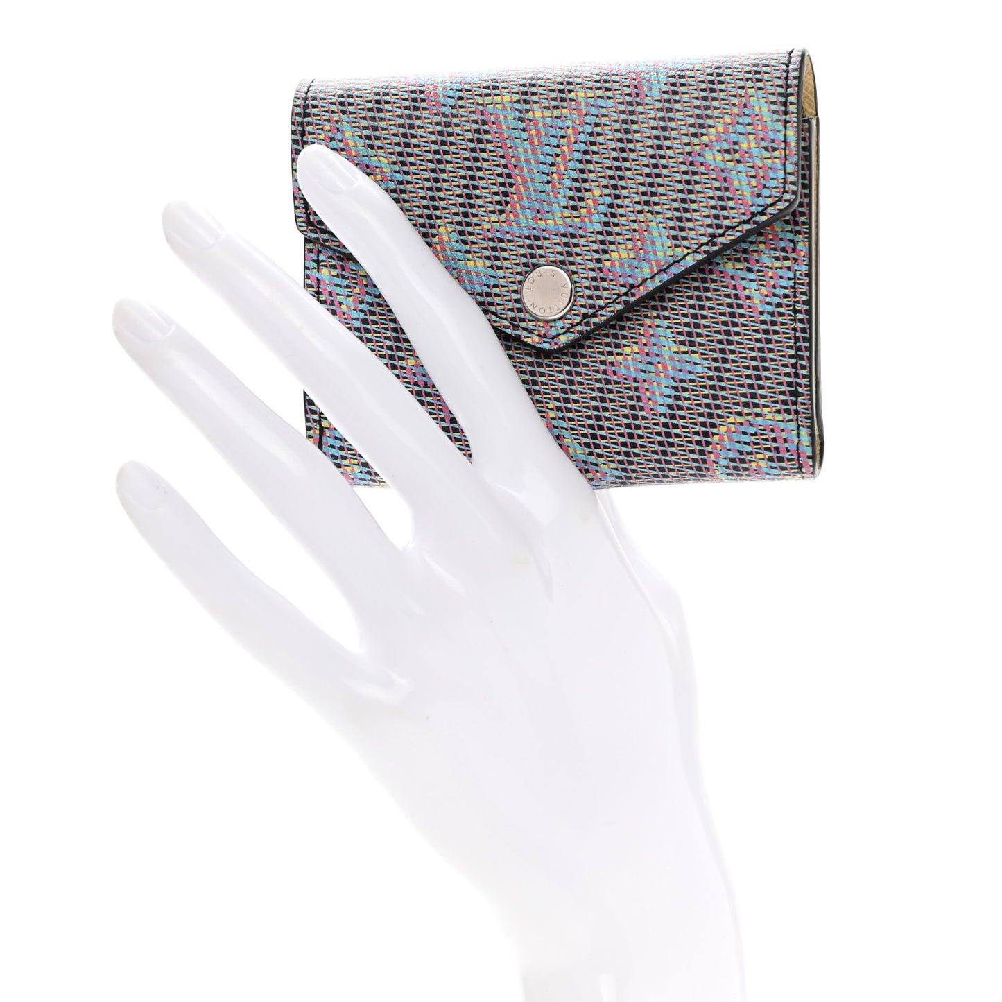 Monogram LV Pop Zoe Wallet Blue