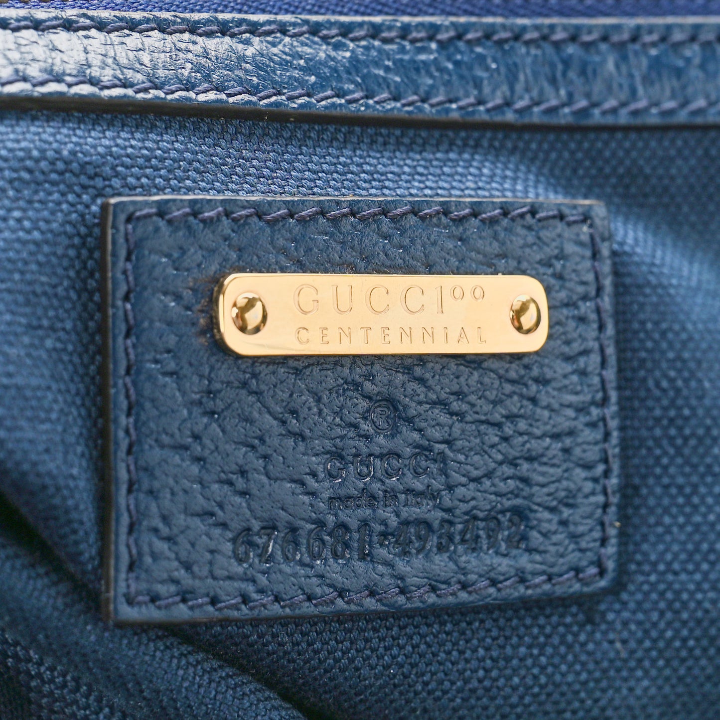 GG Supreme Kaleidoscope Calfskin Script Logo Gucci 100 Tote Bag Blue Orange Multicolor Blue Agata