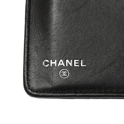 Chanel Caviar Quilted Boy Yen Wallet Black 5 of 11