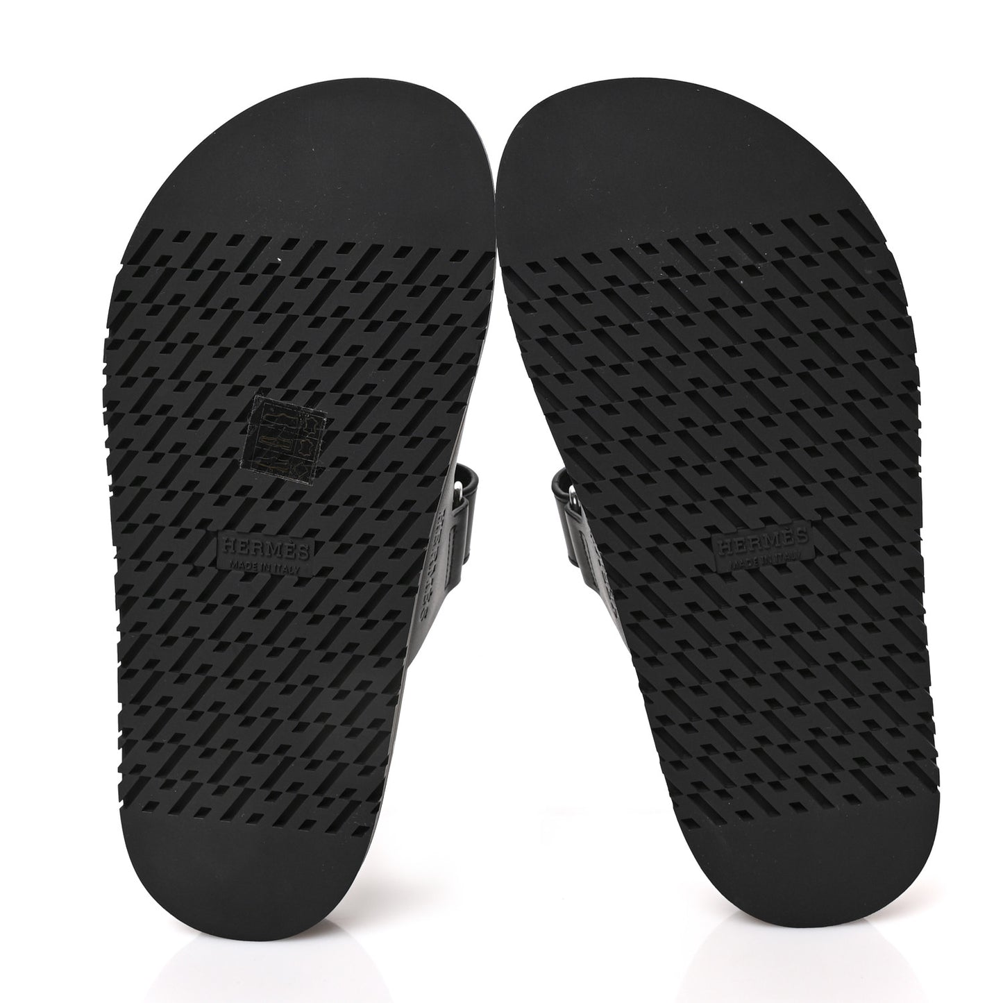 Calfskin Womens Chypre Sandals 36.5 Black