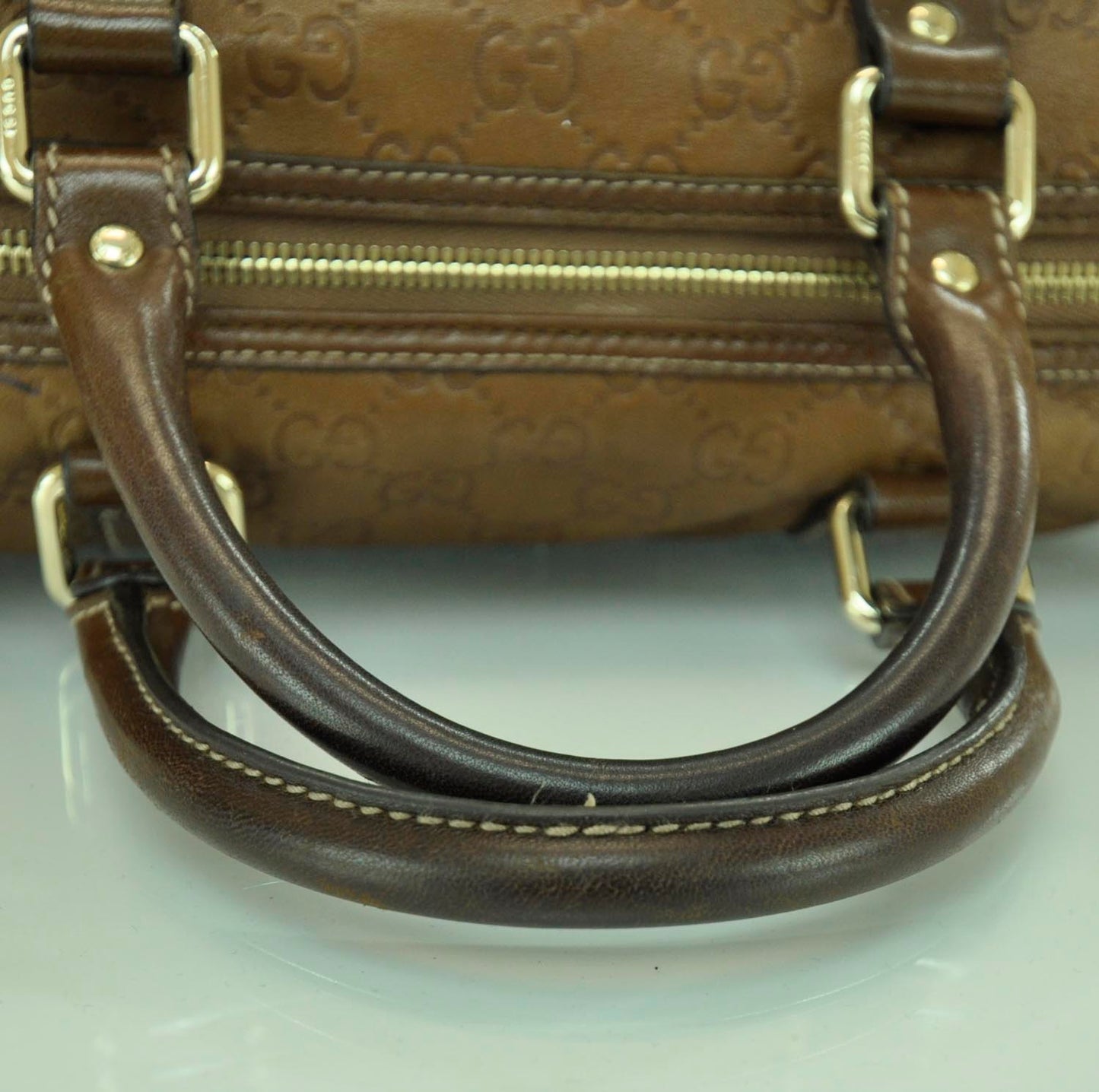 Guccissima Medium Joy Boston Light Brown